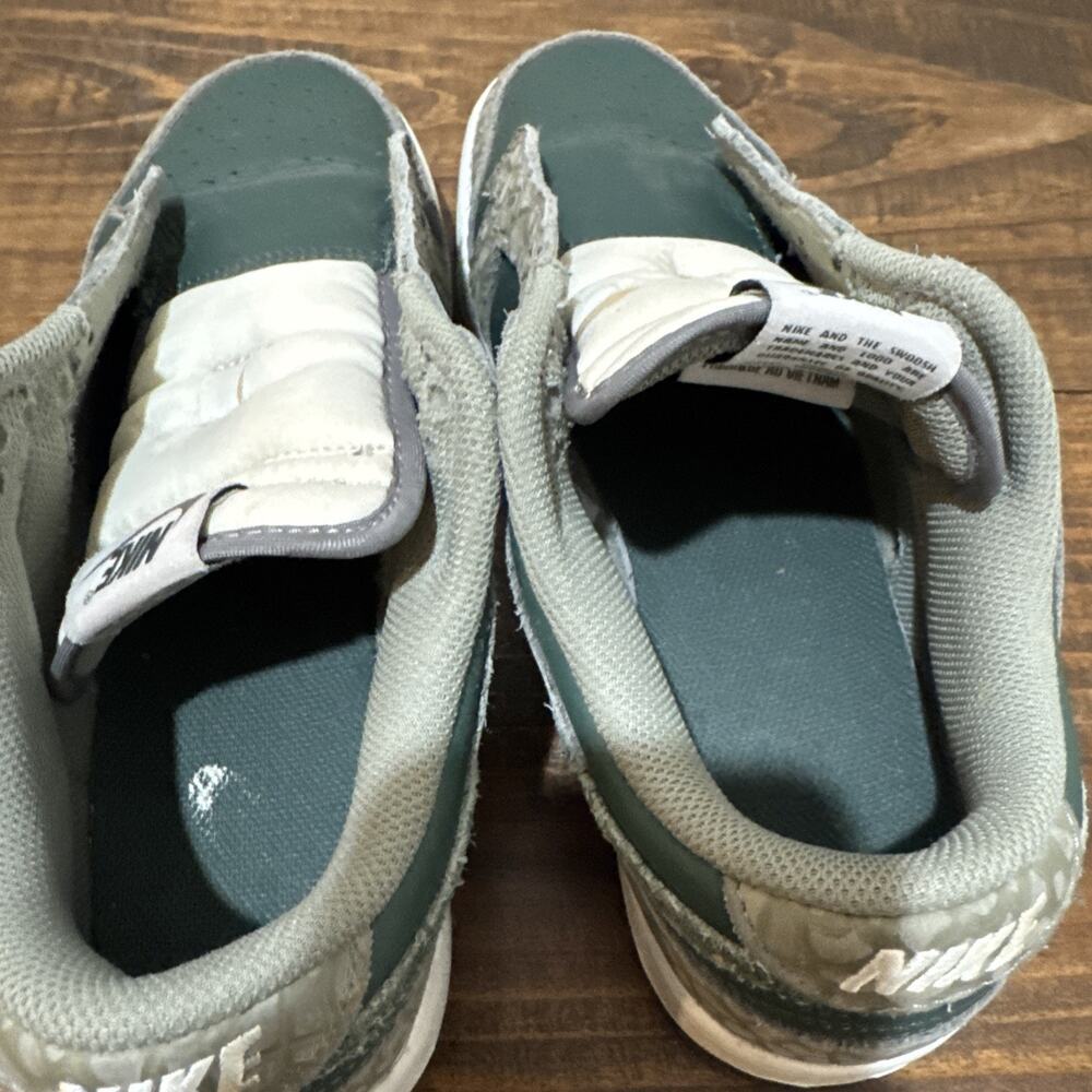 Nike Mens Dunk Low Premium HF4878-053 Green Lace-Up Sneaker Shoes Size 9 - Picture 6 of 8